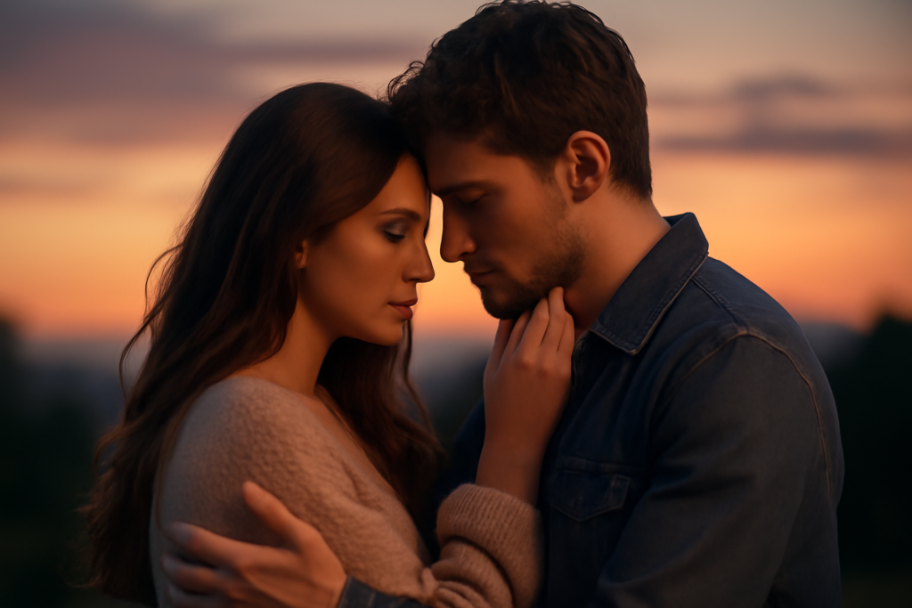 Τρία ζώδια: Καρκίνος, Ιχθύες, Σκορπιός, σε ρομαντικές αποχρώσεις για το άρθρο.