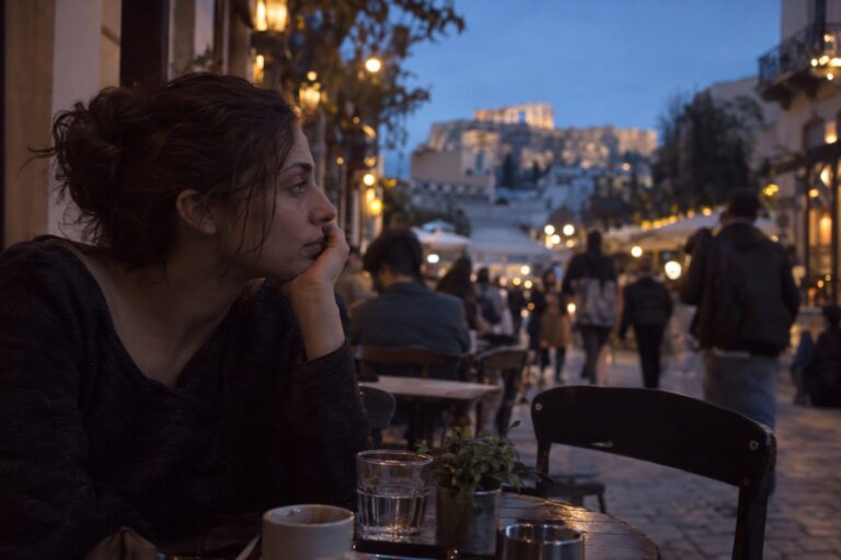 Άτομο γράφει σε τετράδιο με ημερολόγιο και καφέ μπροστά, ενώ διακρίνονται διαγράμματα για το πρώτο εξάμηνο και τη συμβίωση.
