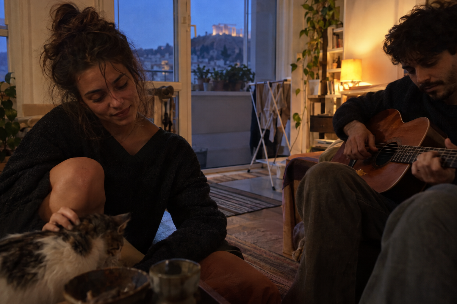 Δύο ζωδιακά σύμβολα, Λέων και Υδροχόος, με καρδιά ανάμεσά τους, τονίζοντας αγάπη και επικοινωνία.