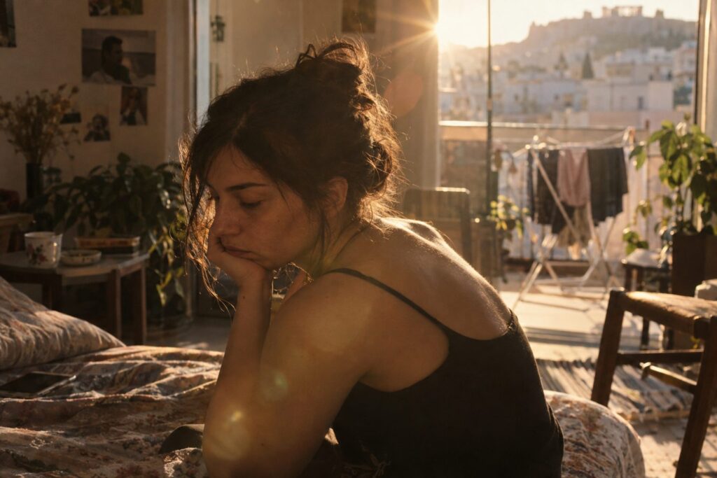 Αστροσκοτεινό φόντο με σύμβολα Ερμή και Σκορπιού και λαμπρά αστέρια, συνδέει παρεξηγήσεις με σχέσεις.